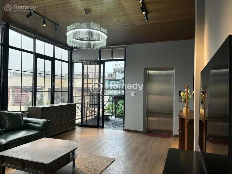Căn Hộ Cho Thuê Tứ Liên - Tây Hồ. Nhà Thiết Kế Đẹp Full Nội Thất - Thang Máy - Ngõ Thông .70M2*5T.