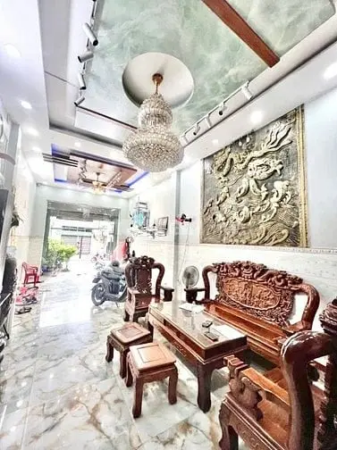 Mặt Tiền Đường 8M Thông, Khu Lê Văn Quới, Bình Trị Đông, 4 Tầng, 4*18