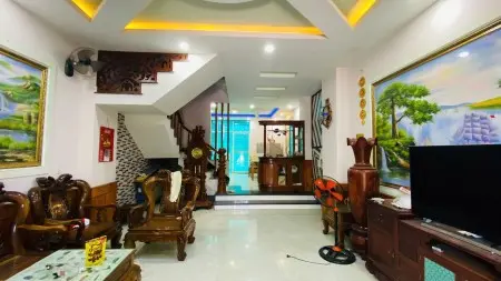 Cho Thuê Nhà Cát Lái Dt 5X17 1 Trệt 3 Lầu 4Pn 4 Máy Lạnh, Giá 13Tr