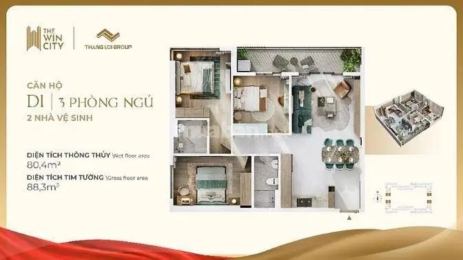 Cần Bán Căn Hộ Dự Án The Win City