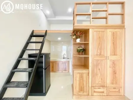 Phòng Gác 30M2, Cửa Sổ Lớn Đón Gió Mặt Tiền Huỳnh Tấn Phát - Ở 3Ng3Xe - Toà Nhà Lớn Đẹp Nhất Quận 7