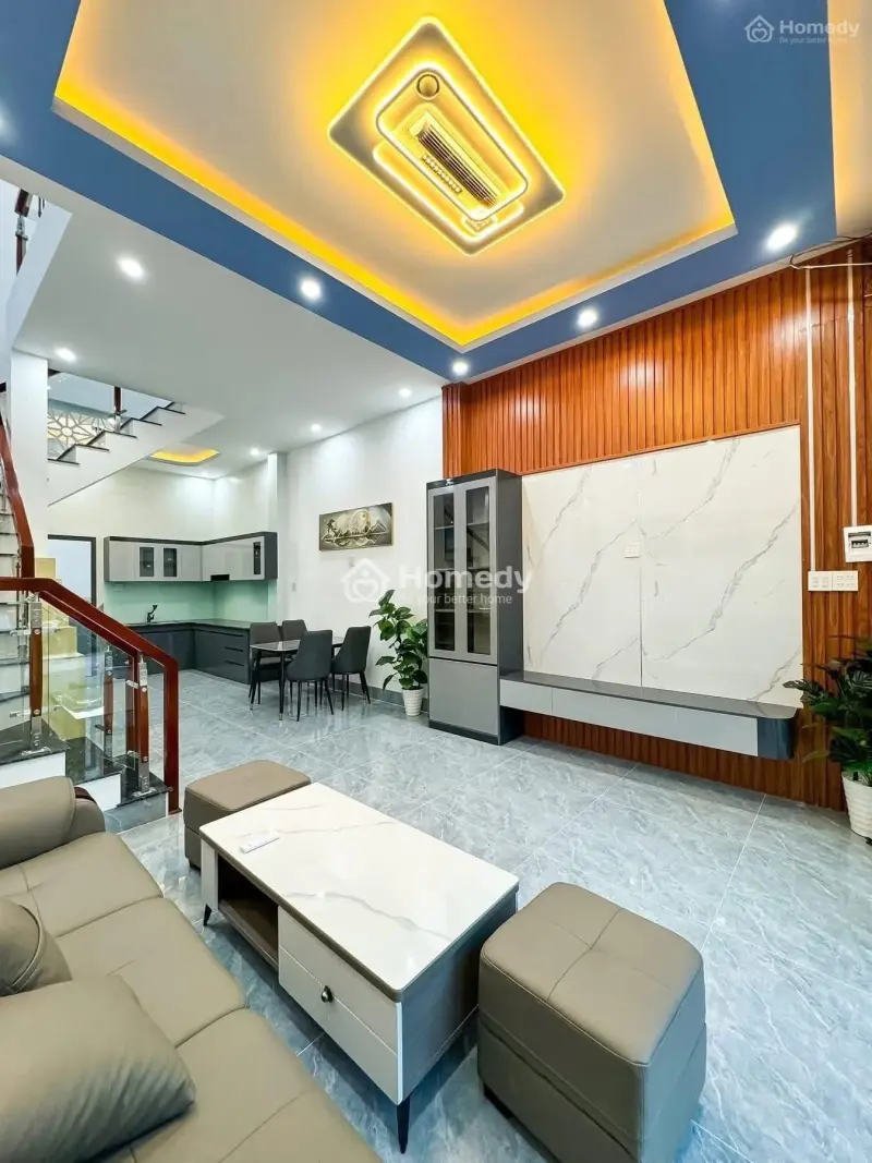 Bán Nhà Đẹp Tương Bình Hiệp – 1 Trệt 1 Lầu - Hẻm Xe Hơi - Sổ Hồng Riêng