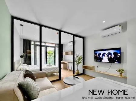Cho Thuê Căn Hộ 1 Phòng Ngủ – Ban Công Nhiều Cây Xanh – Full Nội Thất Cao Cấp – Cộng Hòa