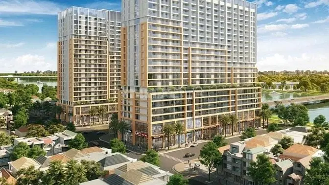 Spana Tower - Đầu Cầu Hòa Xuân - 2 Phòng Ngủ - 64M2