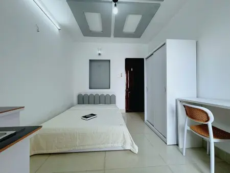 Studio Bancol Riêng Đầy Đủ Nội Thất Ngay Nguyễn Văn Đậu
