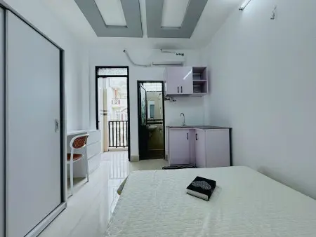 Studio Bancol Riêng Đầy Đủ Nội Thất Ngay Nguyễn Văn Đậu