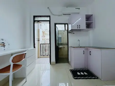 Studio Bancol Riêng Đầy Đủ Nội Thất Ngay Nguyễn Văn Đậu
