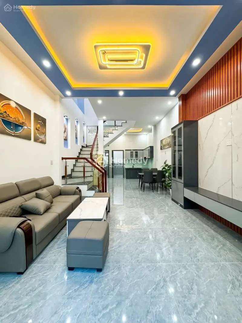 Bán Nhà Đẹp Tương Bình Hiệp – 1 Trệt 1 Lầu - Hẻm Xe Hơi - Sổ Hồng Riêng