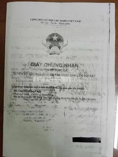 Bán Nhà 4 Tầng 4,4 X 7,4 M, Hẻm Trước Nhà 3,5 M Phan Tây Hồ, P07, Q Pn