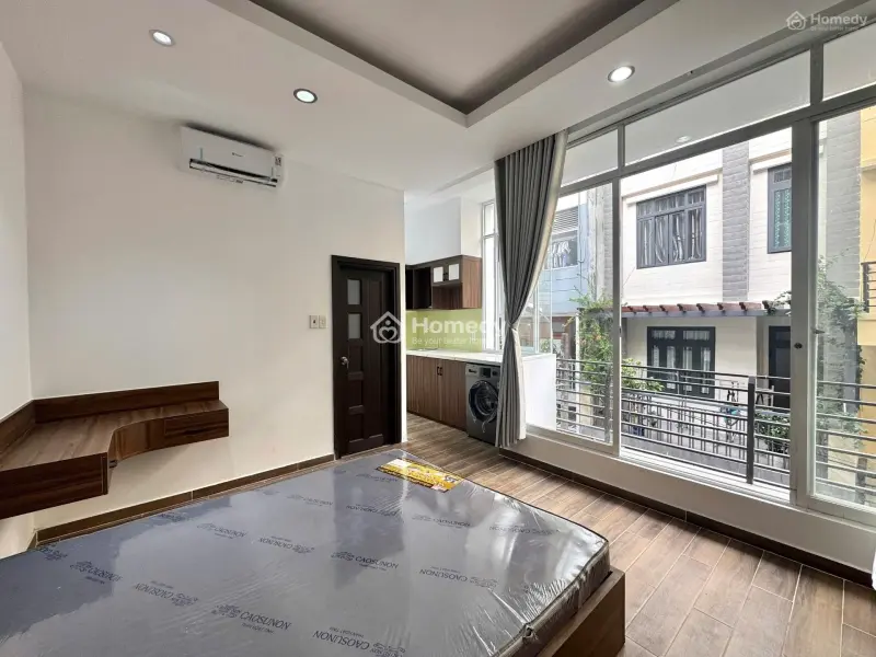 Studio Ban Công – Máy Giặt Riêng – Full Nội Thất | Gần Sân Bay – Cv Hoàng Văn Thụ – Cộng Hòa