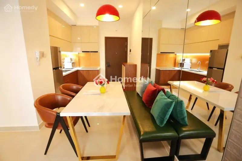 Nội Thất Đẹp Ban Công Mát Đón Nắng Mới – The Sun Avenue 2Pn