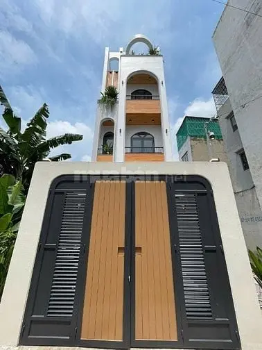 Bán Nhà 4Tầng Mới 100% An Phú Đông Vườn Lài Q12, Full Nội Thất Xịn Sò