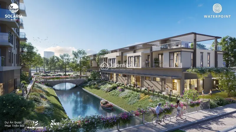 Nam Long Mở Booking Block B Căn Hộ Solaria Rise Chuẩn Resort View 360 Độ Công Viên Và Sông Vàm Cỏ