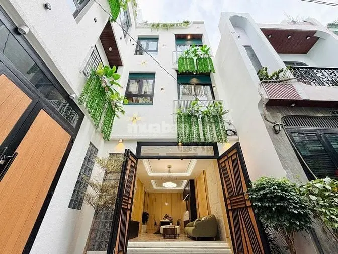 Chính Chủ Bán Nhà Mới Xây Gò Vấp Đúc 3 Lầu Hxh Full Nôi Thất