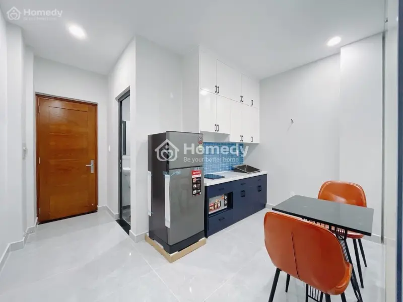Cho Thuê Căn Hộ Quận 3_Gần Hai Bà Trưng_Tân Định_Máy Giặt Riêng_Full Nội Thất_Ban Công_Chợ Tân Định