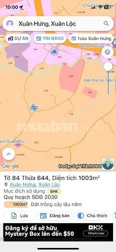 Chính Chủ Bán Đất Vườn 1.000M² – Giá Chỉ 600 Triệu