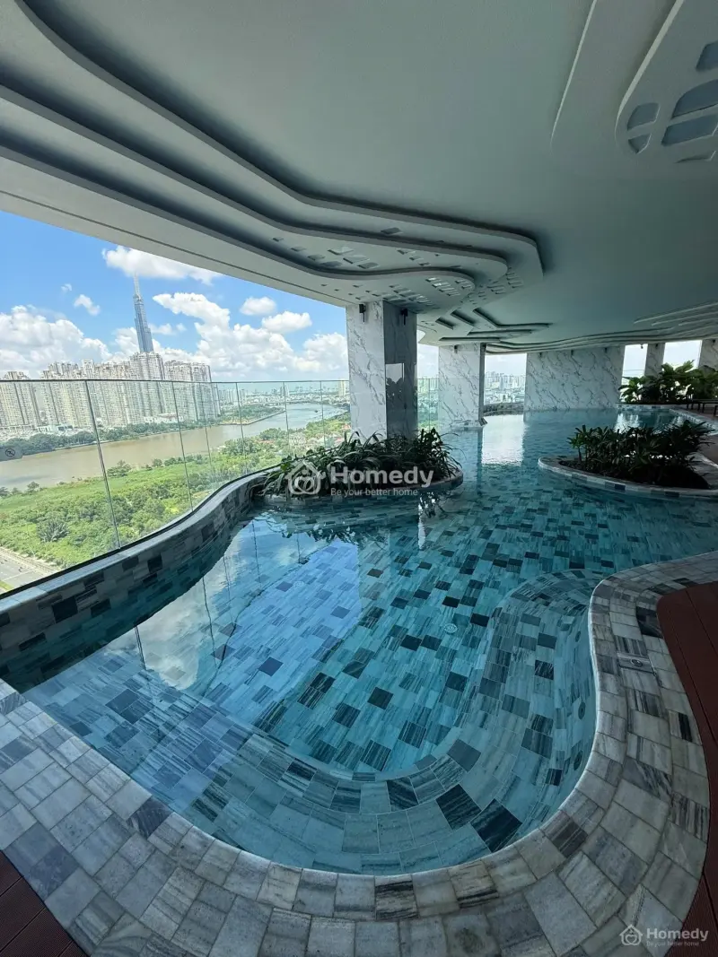 Bán Duplex Zeit Thủ Thiêm, Diện Tích 164M2, Giá 53 Tỷ, Nhà Thô, View Mát Mẻ