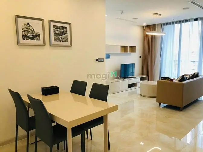 Cho Thuê 2Pn Vòng Cung ,80M2 Full Nội Thất Vinhomes Golden River