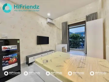 Giảm Sâu Căn Studio Ban Công Full Nội Thất Gần Sân Bay - Trường Chinh