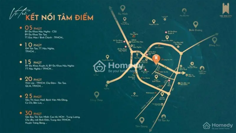 The Win City Đức Hòa-Sở Hữu Căn Hộ Đẳng Cấp Cửa Ngõ Tây Sài Gòn Chỉ Từ 1,2 Tỷ/Căn