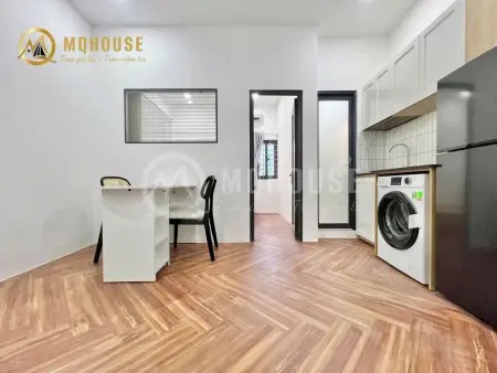 Căn Hộ 1Pn 40M2 Full Nội Thất Cửa Sổ, Ban Công Thoáng Sáng Ở Bình Thạnh Giáp Q3