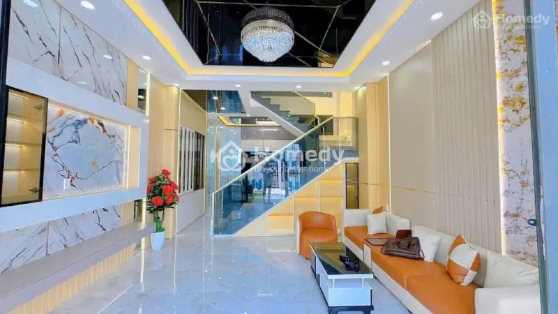 Nhà Mới 87M², Kdc Đồng Bộ, Full Nội Thất, 2.3 Tỷ Cách Chợ Bc15P.