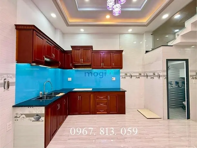 Nhà Sát Bên Trường Học, Đường Tx 22, Dt;4X13M, Trệt, 3 Làu, 4Pn, S/Thg