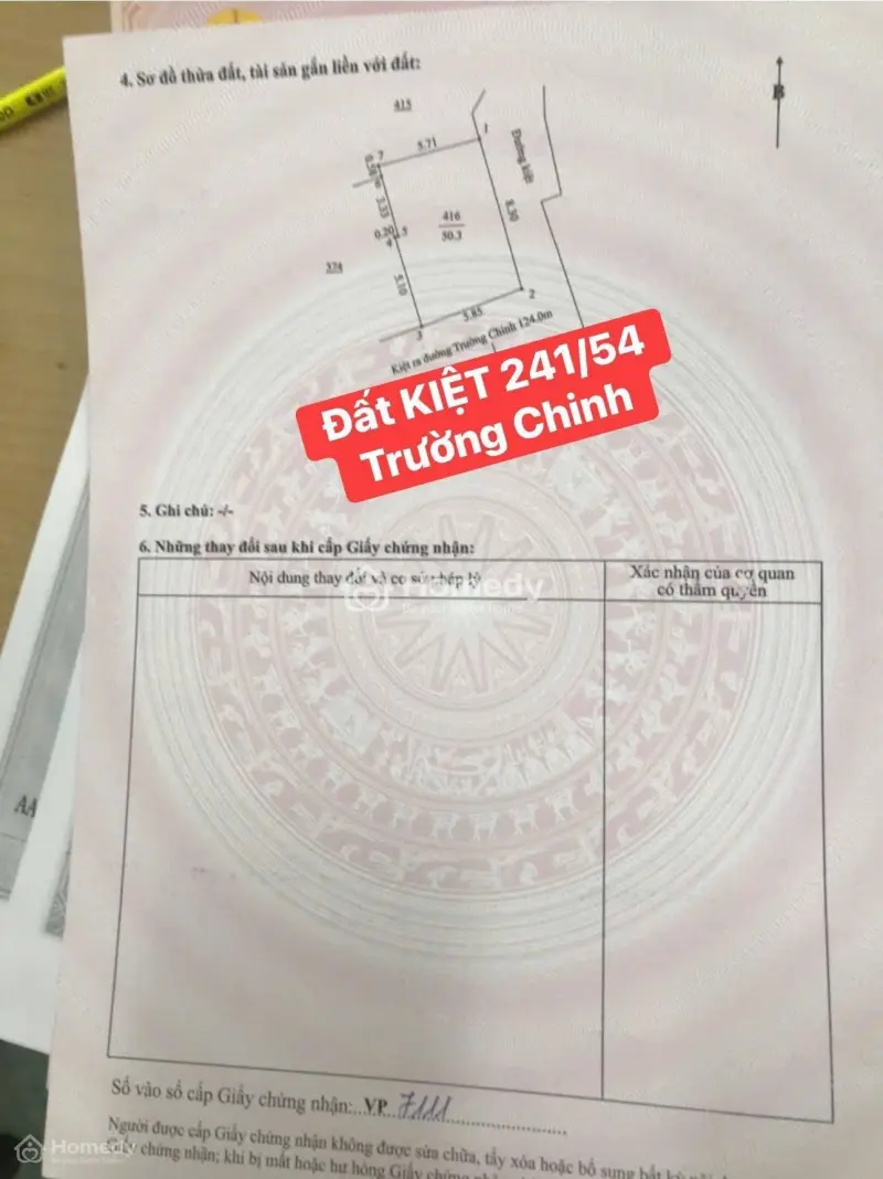 Bán Đất 2 Mặt Kiệt Ô Tô – 241/54 Trường Chinh, P An Khê, Đà Nẵng