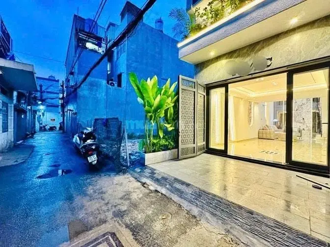 ⭐️Nhà 4 Lầu Tuyệt Đẹp Cao Cấp Hẻm Xe Hơi Thống Nhất, P16, Q.gò Vấp.