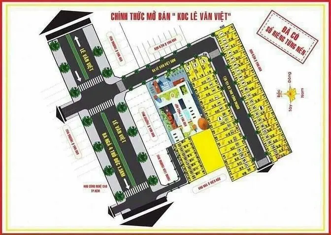 Bán Đất Hẻm 568 Lê Văn Việt ,Ngay Ngã 3 Mỹ Thành ,Q9. 63M2/ 4 Tỷ 700