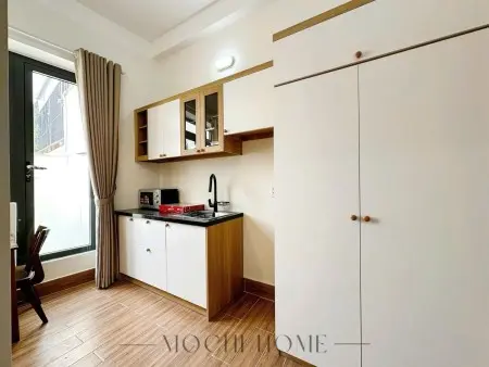Cho Thuê Căn Hộ Có Gác Full Nội Thất Cửa Sổ Trời Ngay Khu Etown Gần Học Viện Hàng Không, Tân Bình