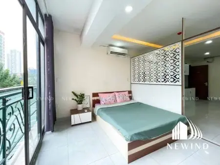 Căn Hộ 1Pn Siêu Rộng – Ban Công View Đẹp – Tách Bếp Riêng – Full Nội Thất - Tân Quy, Q7