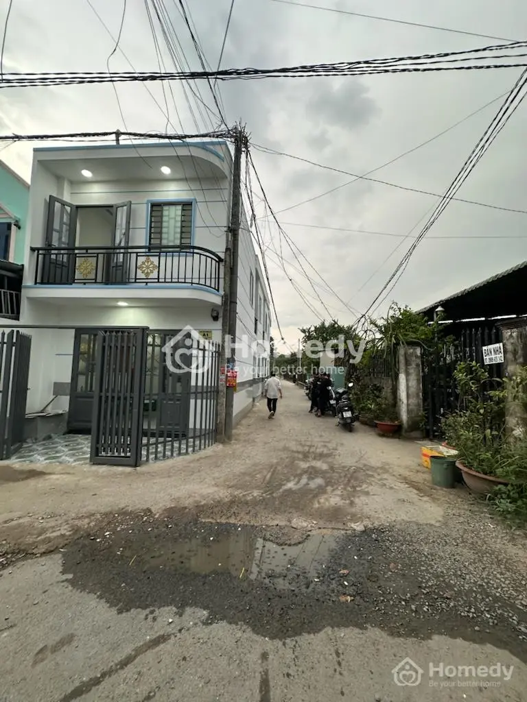 Nhà Mặt Tiền 1 Trệt 1 Lầu(4X10) Nguyễn Văn Bứa Hóc Môn Giá 455 Triệu