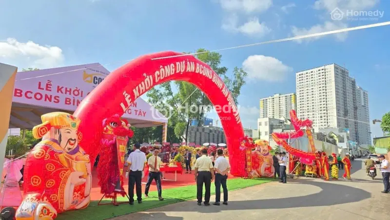 Siêu Phẩm Căn Hộ Bcons Binh An Đông Tây 3Ha,Cách Ngã Tư Linh Xuân Thủ Đức Chỉ 6 Phút.