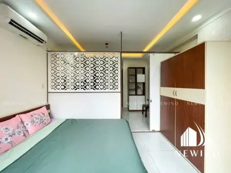 Căn Hộ 1Pn Siêu Rộng – Ban Công View Đẹp – Tách Bếp Riêng – Full Nội Thất - Tân Quy, Q7