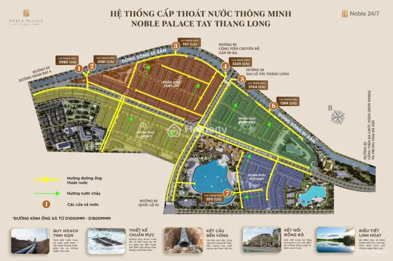 Bán Liền Kề Shophouse Dự Án Noble Palace Tây Thăng Long Đường Hoàng Quốc Việt Kéo Dài