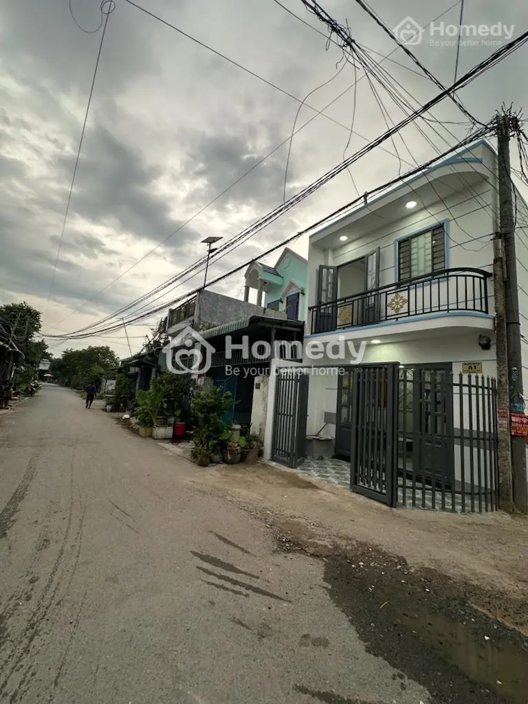 Nhà Mặt Tiền 1 Trệt 1 Lầu(4X10) Nguyễn Văn Bứa Hóc Môn Giá 455 Triệu