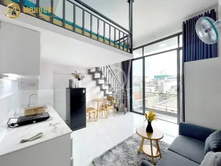 Phòng Duplex Siêu Xinh – Bancol Cửa Sổ Trời Thoáng Sáng – Full Nội Thất – Trung Tâm Cộng Hòa, Tân