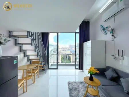 Phòng Duplex Siêu Xinh – Bancol Cửa Sổ Trời Thoáng Sáng – Full Nội Thất – Trung Tâm Cộng Hòa, Tân