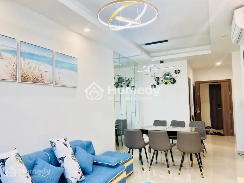 Cho Thuê Ch Q7 Saigon Riverside, 2Pn 2Wc Full Nội Thất Chỉ 9 Triệu. Apartment For Rent