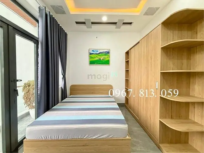 Nhà Mt Đường Thạnh Xuân 43, Dt:4X16M, Trệt, 3 Lầu, Sân Trước, 4Pn, S/T