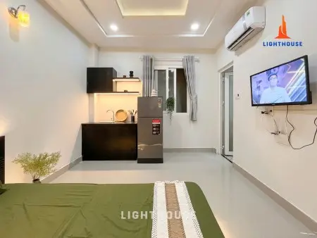 Căn Hộ Studio Cao Cấp Full Nt Xịn Xò Cửa Sỗ Trời Thoáng – Trung Tâm Phú Nhuận