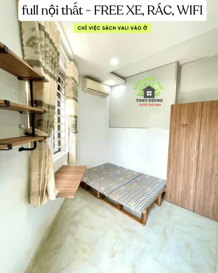 New Phòng Đẹp, Ban Công & Cửa Sổ - Sạch Sẽ, Ngay Vincom Quang Trung - Gò Vấp