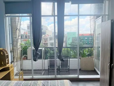 Căn Hộ Dịch Vụ, Có Ban Công, 1 Phòng Ngủ Riêng Biệt, Ngay Tòa Nhà Viettel, Vincom 3 Tháng 2