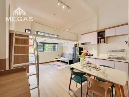 Khai Trương Phòng Có Gác, Ban Công Lớn Siêu Thoáng Mát Gần Học Viện Cán Bộ Giáp Q1