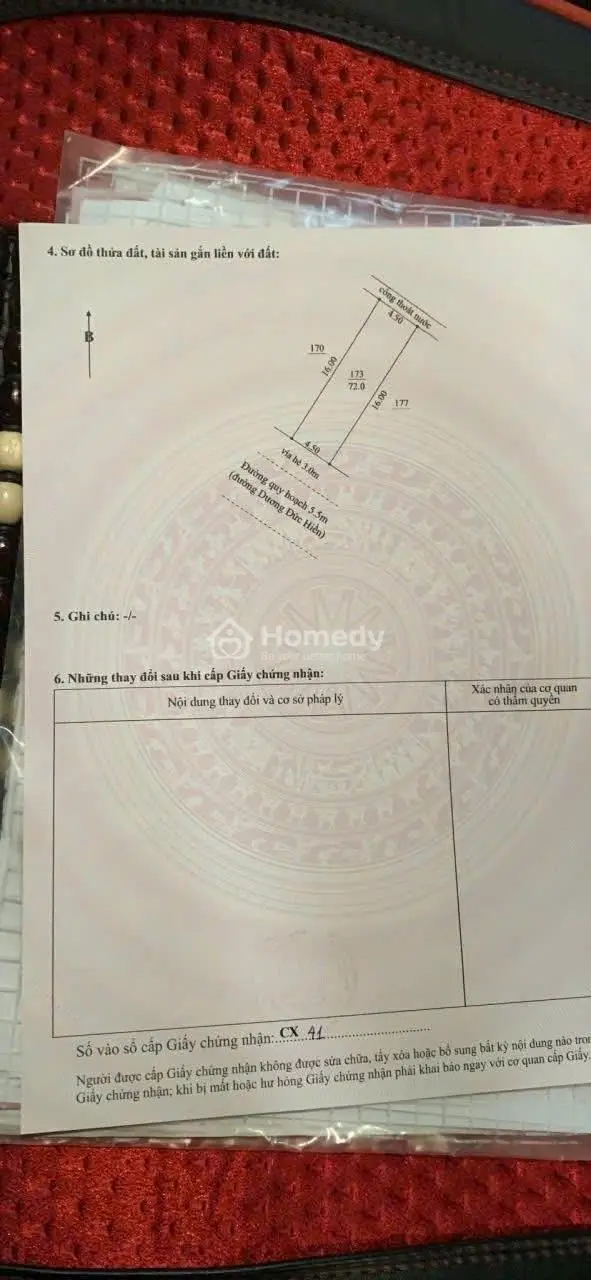 Bán Đất Mặt Tiền – Dương Đức Hiền, P. Hòa Khánh, Đà Nẵng