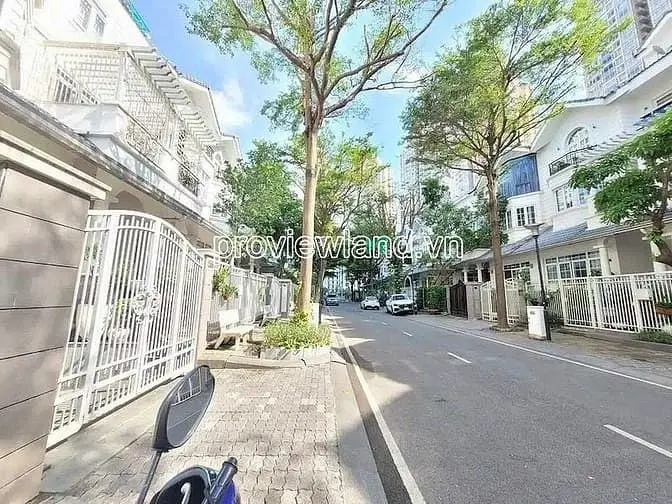 Cho Thuê Biệt Thự Song Lập Saigon Pearl, 10X20M, 3 Tầng, Full Tiện Ích