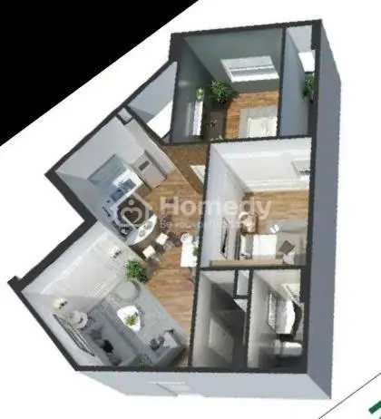 Bán Căn Hộ Chung Cư Eco City Việt Hưng Long Biên 64M2 2 Ngủ 2 Vs