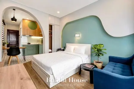 Cho Thuê Studio – Full Nội Thất – Ban Công & Cửa Sổ Thoáng Mát