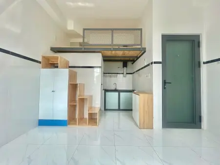 Cho Thuê Phòng Có Gác 29M2 Cửa Sổ Trời Siêu Thoáng Ngay Sân Bay